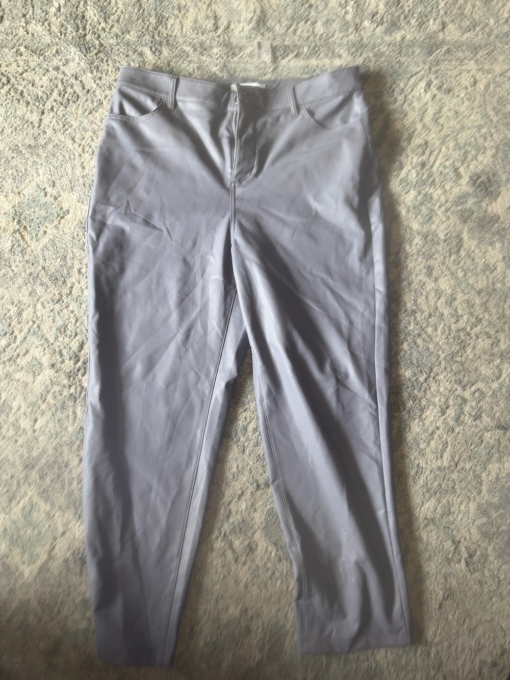 Addition Elle Light Gray Straight-Leg Pants